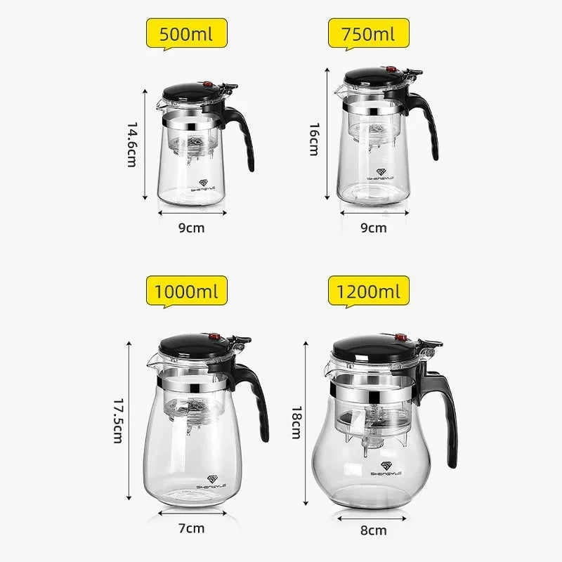 Glass Teapot with Infuser