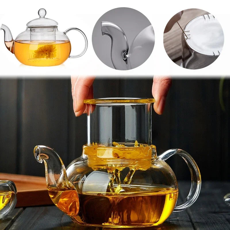 Glass Tea Pot with Infuser
