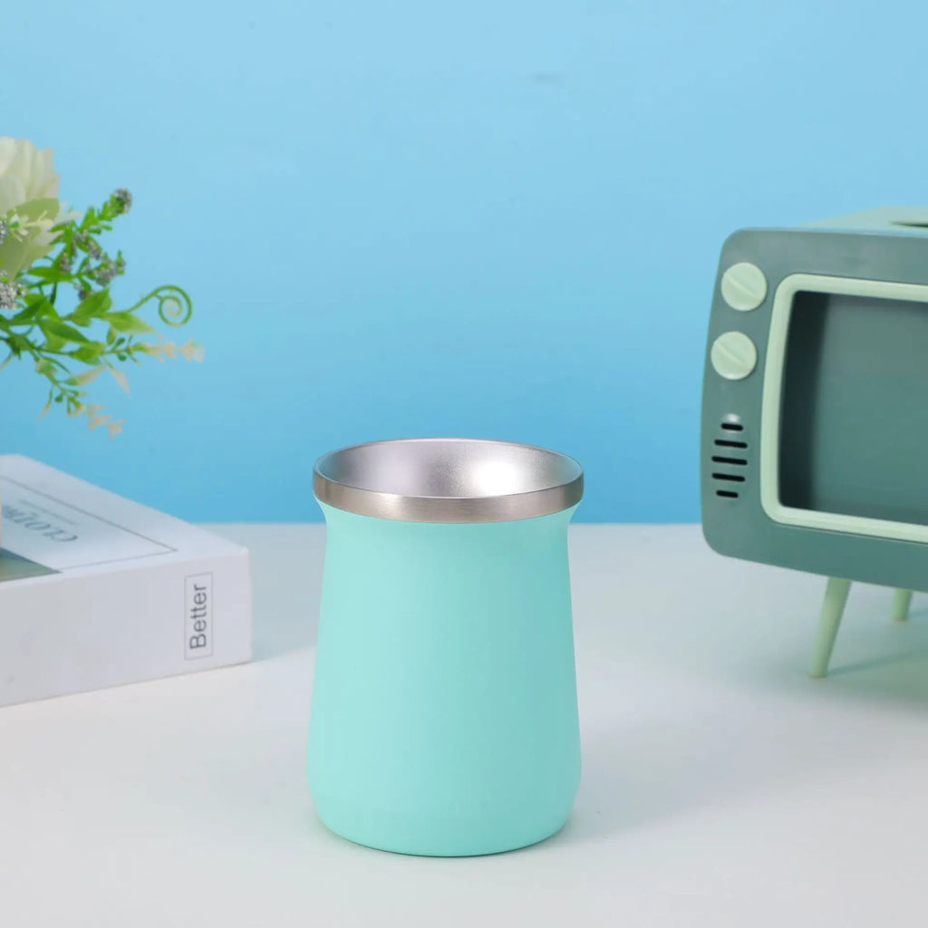 Colors Painted Steel Yerba Mate Cup