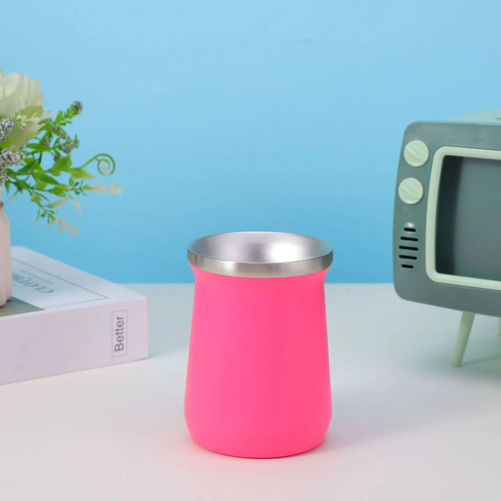 Colors Painted Steel Yerba Mate Cup