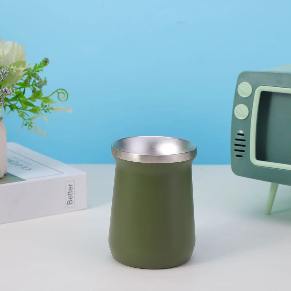 Colors Painted Steel Yerba Mate Cup