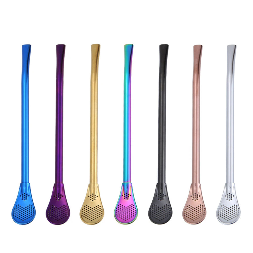 Colorful Stainless Steel Straws