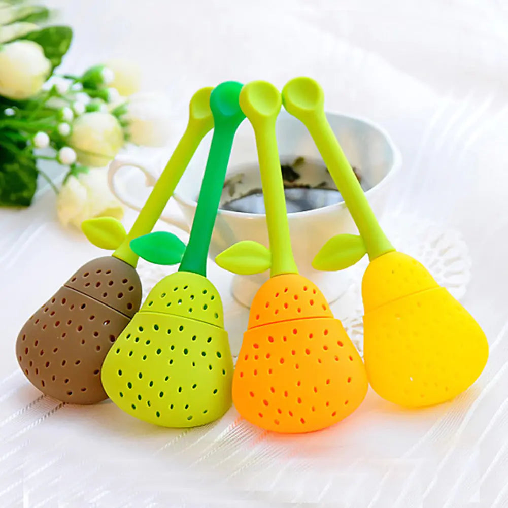 Silicone Tea Infuser - Pear Shape Tea Filter