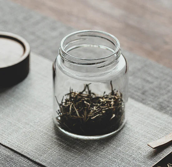 Glass Jar for Tea Storage