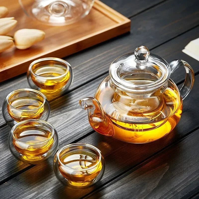 Glass Tea Pot with Infuser
