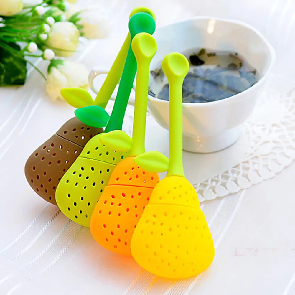 Silicone Tea Infuser - Pear Shape Tea Filter